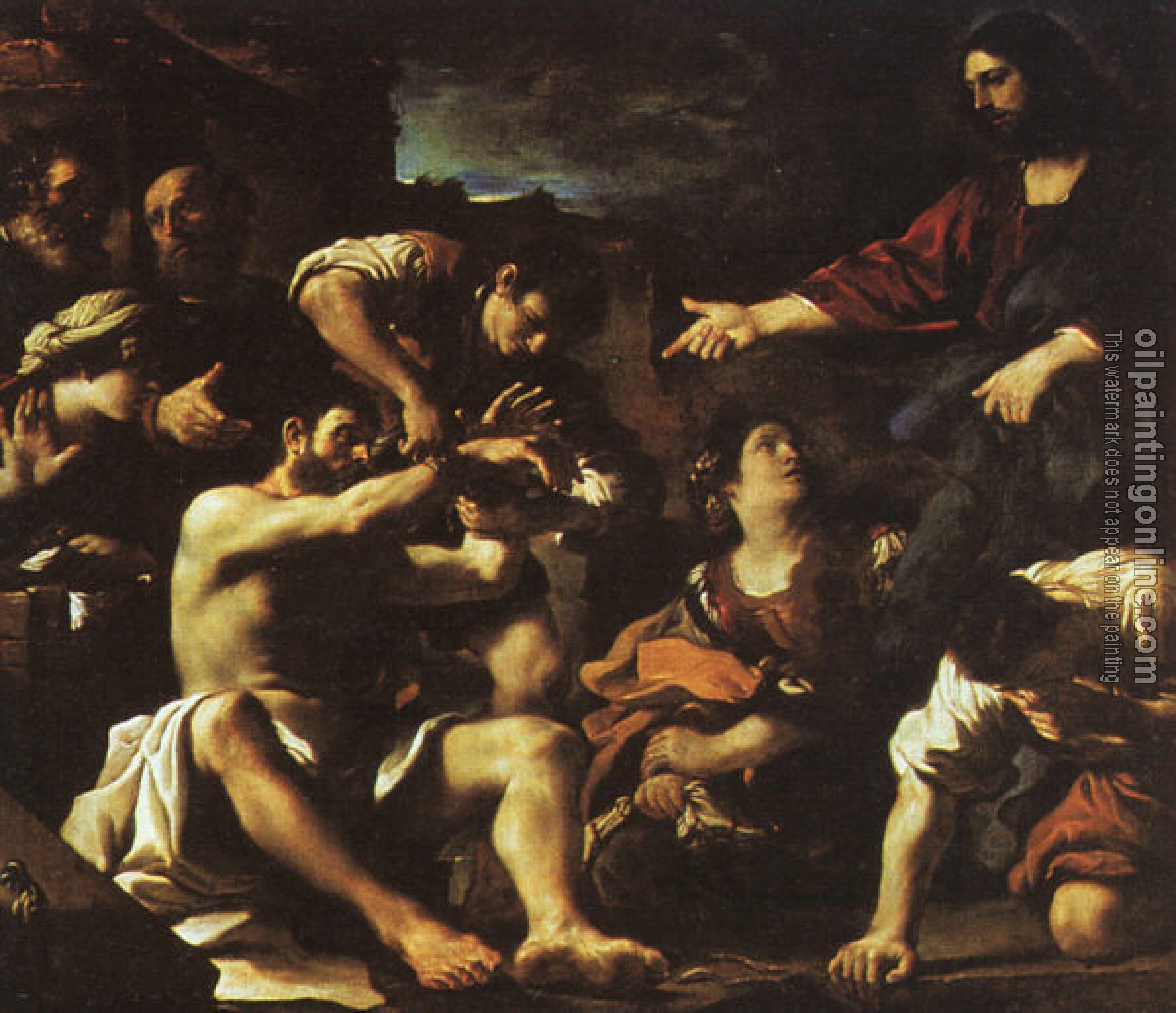Guercino - Raising of Lazarus